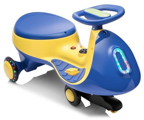 LALAHO Kinder Elektroauto Elektrisches Rutschauto 12V | Elektrisches Rutschauto mit Pedal, Kinderauto Elektrisch, 2 Geschwindigkeit Kippschutz, für Kind ab 3 Jahren