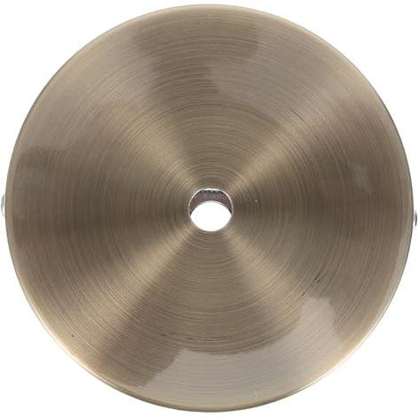 Cabilock Messing Deckenbaldachin und Flexibler Montage 2 Stück für Wohnzimmer Rund in Gold mit Dekorativer Optik als Pendelleuchte Abdeckplatte Selbstgemacht Projekte