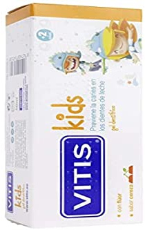 VITIS Kids 50ML con Fluor Previene las caries en los dientes, 50 mililitro, 1