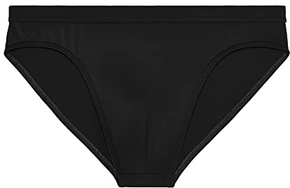 WUKX Herren Slip de bain SEA Life Badehose, Noir, XL