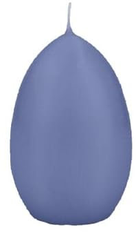 Wiedemann Kerzen Eikerzen Blau Grau 60 x Ø 45 mm, Inhalt 30 Stück, Ostereikerzen, Osterdeko