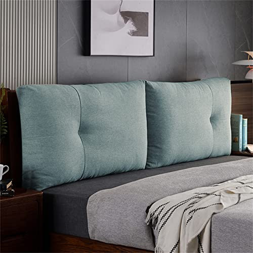 Generic Kopfbrettkissen Moderne Wandkissen Große Bett Rückenlehne Baumwolle Und Leinenbett Kopfteil Kissen Für Heimsofa Bett Etagenbett Mit Abnehmbar,G,No headboard 78.7/200cm