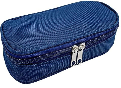 RIJPEX Insulina Portatile Borsa Termica Riutilizzabile Isolata Borsa da Viaggio Borsa per Diabetici per Dispositivo di Raffreddamento per Farmaci Isolata con Sacchetti Staccabili (Color : Blue)