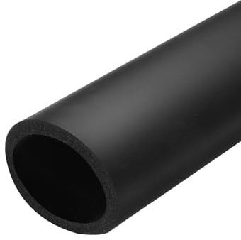 sourcing map Rohrisolierung, Schaumstoffrohr, Isolationsrohr, 50 mm, Innendurchmesser: 64 mm, Außendurchmesser: 50,8 cm, Wärmeerhaltung für Griffunterstützung