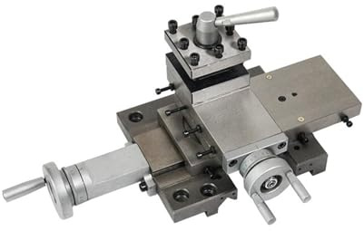 Poggiautensile per tornio per Legno, Tavola Trasversale for Montaggio portautensili for Pallet for tornio, portautensili for Montaggio a Sella, Accessori for tornio Piccolo Fai da Te for WM180V, Uten