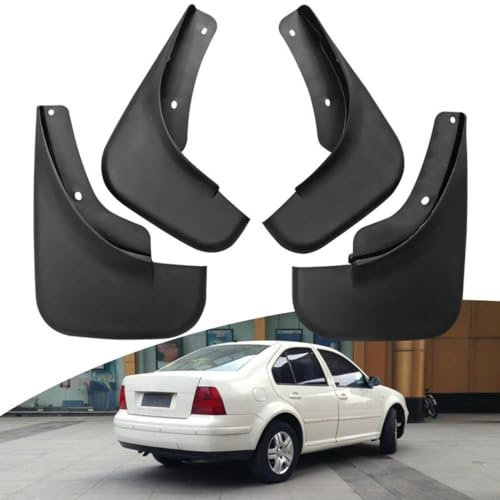 Bqieai 4PCS Auto Vorne Hinten Schmutzfänger, Für Bora 2003-2008 Rad Spritzschutz Kotflügel Staubdicht Schlamm Klappen Car Styling Zubehör