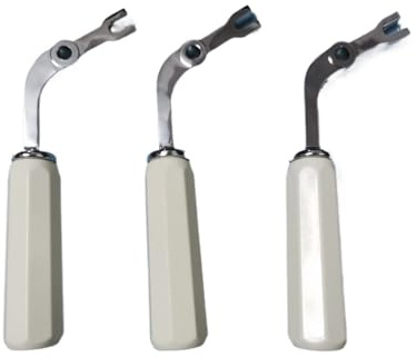 ALturn 3-teiliger Metallgriff, kompatibel mit Xueqi Bmeqile, Softeismaschinen, Handhebel, Ersatzteile ohne Hand