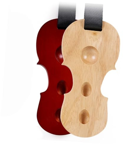 TOYANDONA 3löcher Cello-endstiftstopper Mit Rutschfestem Holzsockel Verstellbarem Nylongurt Und Drei Verstelllöchern Für Optimalen Halt Und Bodenschutz Bei Cellospiel