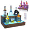 Wine Rack with Light LED Liquor Bottle Display Shelf 2 Tier Illuminated Bar Bottle Display Shelf for Home Commercial Bar Party