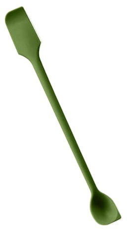 Spátula de jarra larga, spátula de raspador de frasco Espátula de silicona