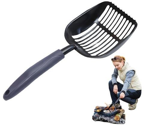 Tamis à Cendres de cheminée | Pelle à Cendres de cheminée intérieure, Outils de Barbecue résistants à la Chaleur, Fournitures de Barbecue Portables pour Foyer extérieur, Grille, poêles à Bois