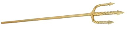 BESTYASH Devil Pitch Fork: Demon Prop Plastic Pitch Fork Trident Halloween Devil Costume Accessories For Adults And Kids Halloween Party Cosplay Black