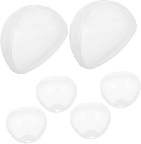 UKCOCO Estuche Organizador Portátil para Chupetes de 6 Piezas Forma Triangular, Plástico Resistente y Buena Protección para Bebés Recién Nacidos en Viajes y Salidas