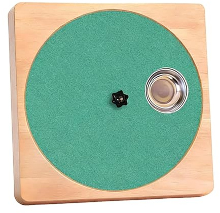 Genérico Rascador para Perros con de Premios y Lento de Madera | Tabla Rascadora para Uñas Caninas Protección para Muebles, Alfombras y Sofás en Interiores y Exteriores para Razas Pequeñas,