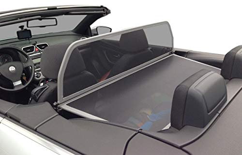 Aperta Filet Coupe-Vent Compatible avec Volkswagen EOS 1F7, 1F8 Gris Filet Anti-remous 100% sur Mesure OEM Qualité Windschott fabriqué aux Pays-Bas