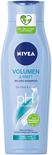 Nivea Shampoo delicato Volume & Forza da 250 ml, shampoo volumizzante con estratto di bambù (etichetta in lingua italiana non garantita)