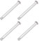 sourcing map Single Hole Clevis Pins - 6mm X 60mm Flat Head 304 Stainless Steel Link Hinge Pin 4Pcs