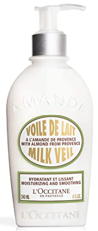 L'OCCITANE Smoothing and Moisturizing Almond Body Milk - For Supple Skin, 240 ml