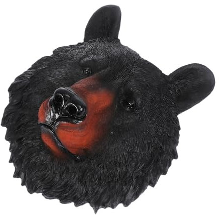 VINTORKY Tier Wandanhänger Tierkopf Hängedeko Wanddeko Hängeornament Aus Resin Dekoration Für Wohnzimmer Und Kinderzimmer