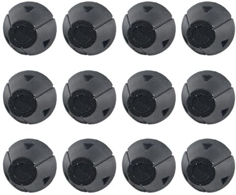 Osdhezcn Fußball-Spikes, Nägel, Schraubstollen, Fußballnieten, Ersatz-Stollen für Damen, Jungen und Mädchen, Fußballschuhe, Fußball, 12 Stück