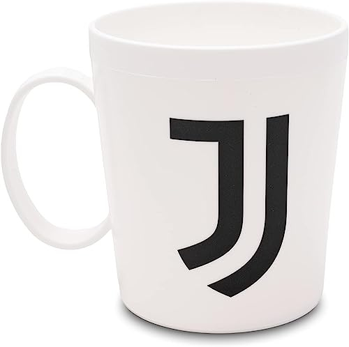 Offizieller Becher aus Kunststoff, 360 ml, für Mikrowelle mit Griff, Fan-Frühstück, BPA-frei, hergestellt in Italien