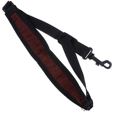 SHOWERORO 2stücke Einstellbarer Saxophon Schultergurt Hochdichtem Material Und Atmungsaktiv Für Alto Und Tenor Saxophone Mit Robustem Karabinerhaken Für Langfristigen