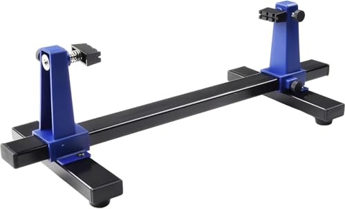 0–300 mm Leiterplattenhalter-Klemme, verstellbar, drehbarer Klemmhalter, 360° drehbar, zum Löten von Leiterplatten, 408 x 170 x 125 mm, für Drucker, Leiterplatten, Löten, Entlöten