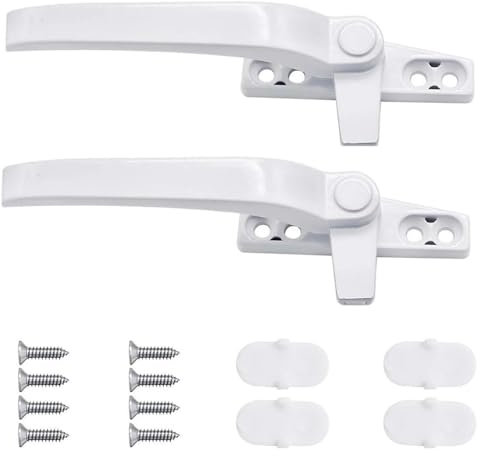 2-Pack Window Handle – Double Glazing Window Locking Handle Set – Replacement for UPVC Windows, Durable & Easy to Install