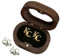 Boutons de manchette pour homme en acier inoxydable avec initiale avec boîte – Boutons de manchette personnalisés pour garçons d'honneur, cadeaux de témoin, boutons de manchette de mariage pour marié