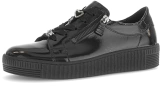 Gabor dam låga sneakers, dam halvskor, bästa passform, Svart 97, 39 EU