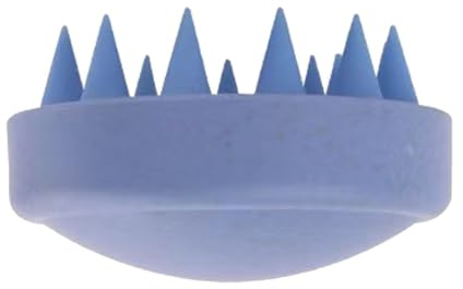 Brosse de massage en silicone pour cuir chevelu, shampooing, brosse à récurer pour le corps, le bain humide et sec, le bain du cuir chevelu, le lavage des cheveux secs et humides