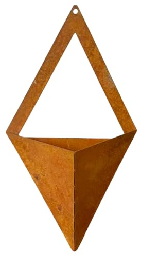 Fioriera Parete - Vaso Geometrico Sospeso | Contenitore Appeso | Vaso Decorativo Vintage | Fioriere Geometriche Parete, Casa Esterno Giardino Fiori Piante Porta Patio Cortile