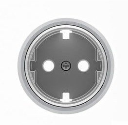 Niessen skymoon - Tapa base enchufe schuko cromo