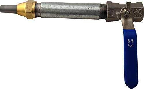 Sandblaster Nozzle Gun, Steel: Holder, Valve, with Premium Long-Lasting 3/32 Boron Carbide Tip