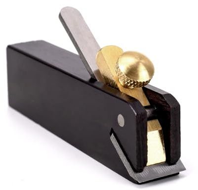 Mini Ebony Wood Planer Hand Tool Unxuey Flat Bottom Plane Tool Wood Trimming Plane for Woodworking Wooden Planing for Joinery Woodcraft Guitar Instrument