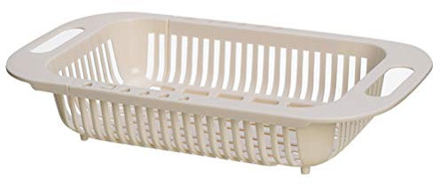 ARTOCT Cestello di Scarico lavello Retrattile da Cucina, scolapasta scolapasta scolapiatti in plastica stendino per lavello Filtro cestello Frutta Verdura colino per Cucina