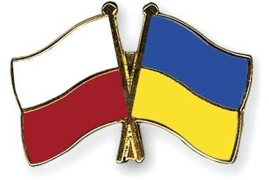Polen-Ukraine Freundschafts Pin