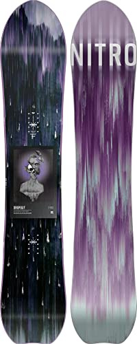 NITRO Snowboards Herren Dropout BRD ´23, Allmountainboard, Directional, Cam-Out Camber, All-Terrain, Mid-Wide
