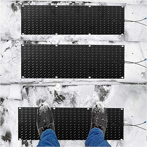 HACSYP Schneeschmelzmatten im Freien, Eisschmelzpad, elektrische Heizung zur Schneeräumung, beheizt for die Schneeräumung im Winter (Size : 10 Pack)