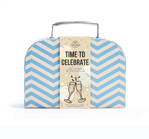 Geschenkkoffer Geschenkbox für Geldgeschenke, Geburtstag & Abschluss – Erinnerungsbox für persönliche Geschenke und Erinnerungsstücke inkl. Grußkarte