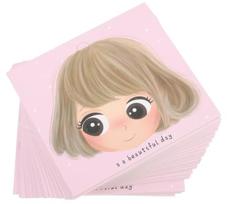 Artibetter 50stücke Haarspangen Displaykarten Kraftpapier Und Für Haarschmuck Schleifen Und Haaraccessoires Für Kleine Unternehmen Und -präsentationen