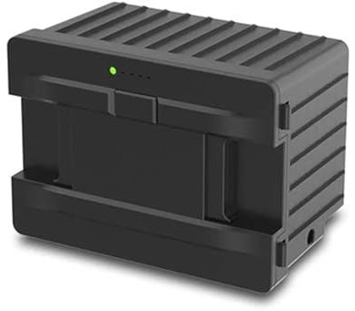 Zhyepou Réfrigérateur Portable for Voiture à Batterie Amovible 15600 mAh, Compatible avec Les séries Alpicool P18/MP8/Y15E/Y19E/TA/TAW/TW/TWW/MT/TS(15600mAh Black)