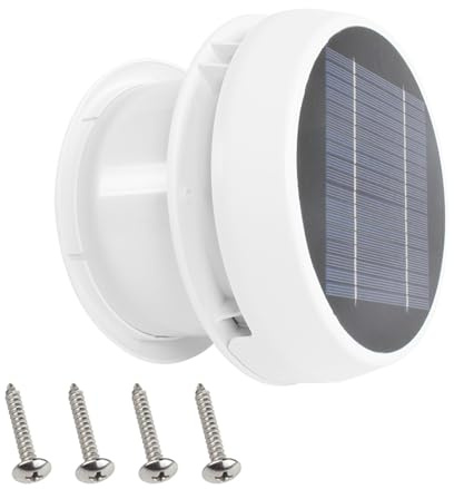 RFGTHY Ventilador para Autocaravana Extractor De Techo For RV, Ventilador De Techo For Caravana, Camión, Remolque, RV, Cabezal Solar Tipo Hongo For RV Amplia AplicacióN