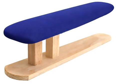 2026 Upgrade Portable Ironing Board Padded Long&Short Sleeve&Chest Tailor Ironing Board with Wooden Base for Daily Tailor Ironing,Household,Laundry Rooms,Travel Use(Blue)