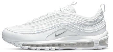 Nike Herren AIR MAX 97 Laufschuh, Weiß White Black Wolf Grey, 40.5 EU