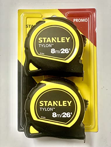 Stanley Tylon Lot de 2 mètres ruban 8 m