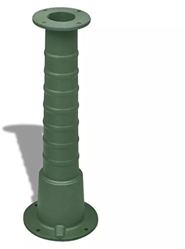 yorten Pumpenständer für Schwengelpumpe Schwengel Wasserpumpe aus Gusseisen Grün 66 x 23 x 23 cm 13 kg