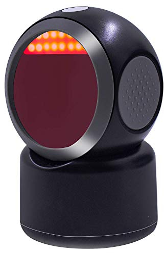 2D QR Barcode Scanner,Symcode Omnidirectional Hands-Free Automatic Barcode Reader for Mobile Payment Computer Screen ScanMeters