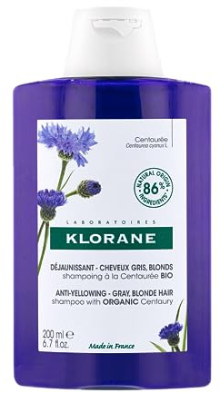 A LA CENTAUREA BIO champú antiamarilleo cabello gris y rubio 200 ml