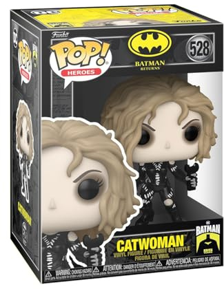 Funko POP! Movies: BM Returns - Catwoman - Batman - Vinylfigur för samlare - Presentidé - Officiell Merchandise - Leksaker för barn och vuxna - Filmfans - Modellfigur för samlare och utställning